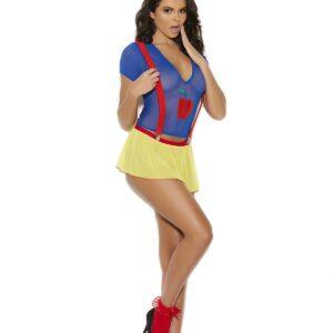 Sexy Princess - Mesh Cami Top, Skirt with… - 82099