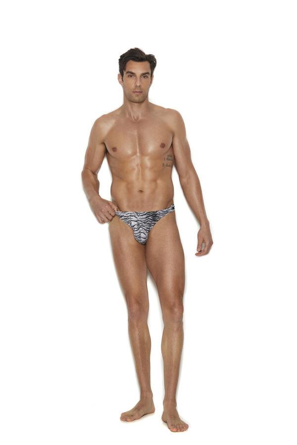 Men's Snap Closure Thong. - 82203